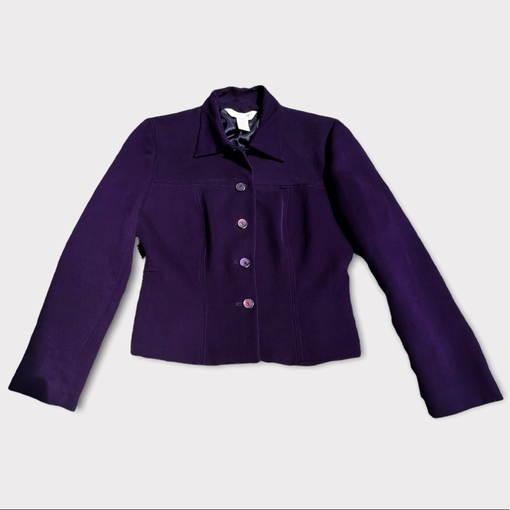 Melrose Purple Blazer - Picture 2 of 3